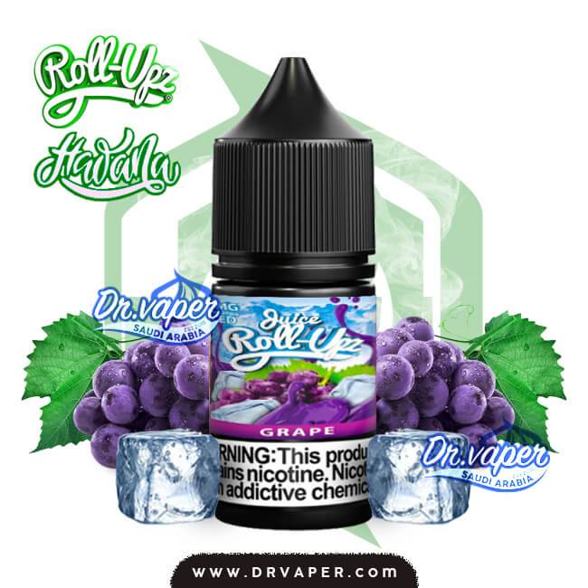 نكهة رول ابز عنب ايس سولت 30 مل هوانا صوره | rollupz grape ice salt nicotine 30ml hawna picture