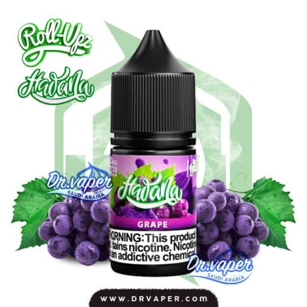 نكهة رول ابز عنب سولت 30 مل هوانا صوره | roll upz grape salt nicotine 30ml hawna picture نكهة رول ابز عنب سولت 30 مل هوانا صوره | roll upz grape salt nicotine 30ml hawna picture