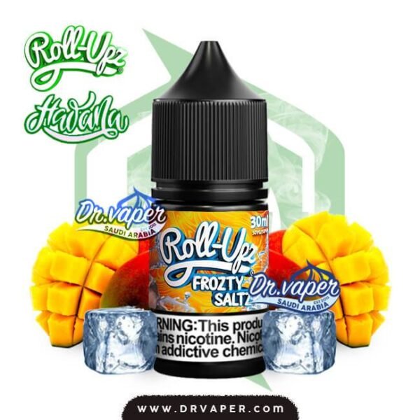 نكهه رول ابز مانجو ايس سولت 30 مل هوانا | roll upz mango ice salt nicotine 30ml