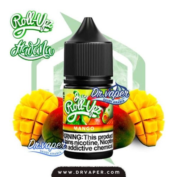 نكهه رول ابز مانجو سولت 30 مل هوانا | roll upz mango salt nicotine 30ml