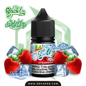 نكهه رول ابز فراوله ايس سولت 30 مل هوانا | roll upz strawberry ice salt nicotine 30ml hawana