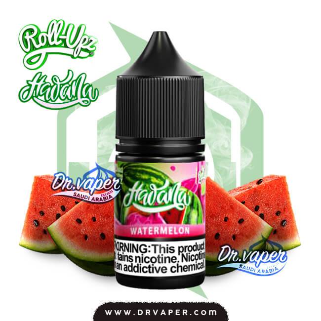 نكهة رول ابز بطيخ سولت 30 مل هوانا صوره | rollupz watermelon salt nicotine 30ml hawna picture