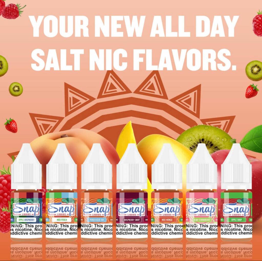نكهة سناب سولت نيكوتين 30 مل | Snap Vape Salt Nicotine 30ml