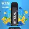 سحبة ستيج توت ازرق ليمون اكس لارج 700 موش | stig xl Blue Razz Lemonade 700puffs سحبة ستيج توت ازرق ليمون اكس لارج 700 موش | stig xl Blue Razz Lemonade 700puffs