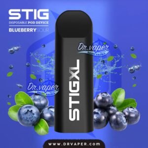 STIG XL BLUEBERRY SOUR 700PUFFS DISPOSABLE | سحبة ستيج توت ازرق حامض اكس لارج 700 موش STIG XL BLUEBERRY SOUR 700PUFFS DISPOSABLE | سحبة ستيج توت ازرق حامض اكس لارج 700 موش