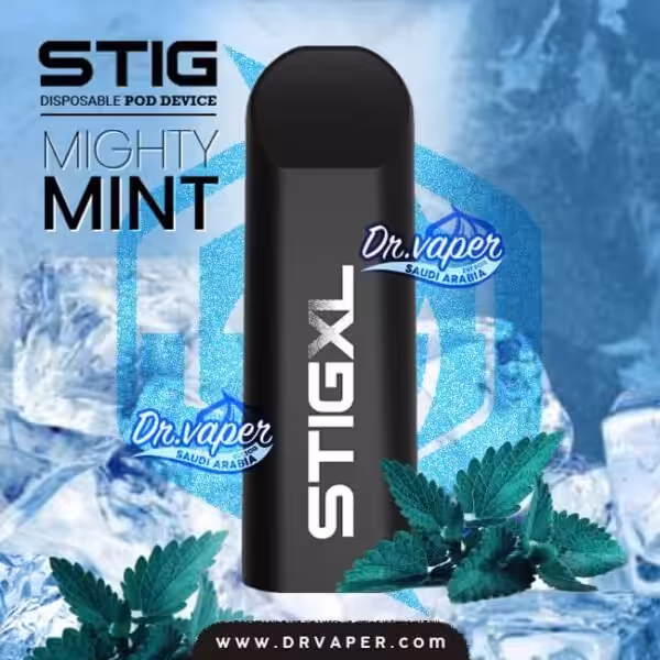 سحبة ستيج مايتي مينت نعناع ايس اكس لارج 700 موش | stig xl mighty mint 700puffs