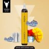سحبه فودو 2500 موش 3 فلتر مانجو ايس | vudu filter Mango ice 2500 puffs سحبه فودو 2500 موش 3 فلتر مانجو ايس | vudu filter Mango ice 2500 puffs