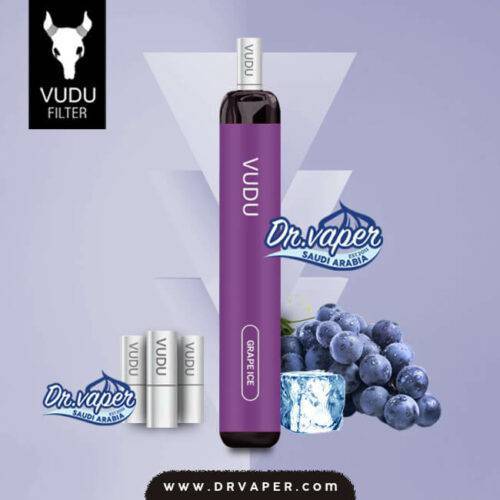 vudu filter grape ice 2500 puffs | سحبه فودو 2500 موش 3 فلتر عنب ايس