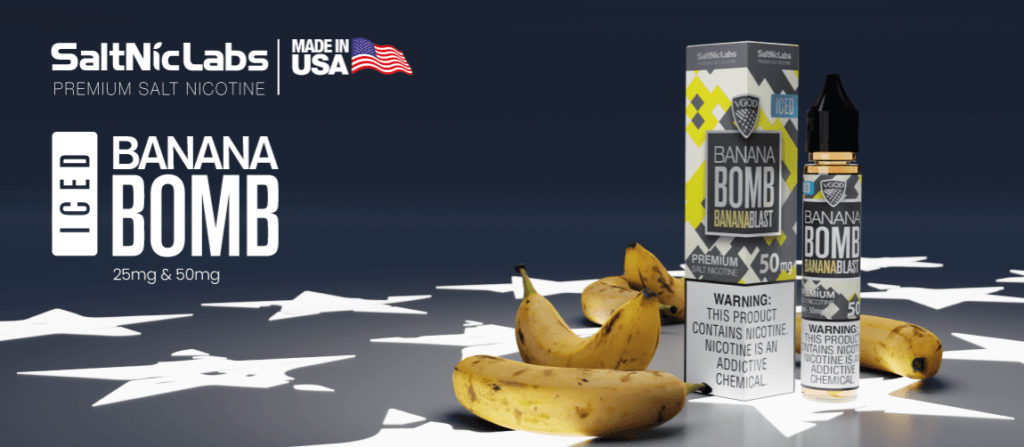 فيقود موز ايس سولت نك 30 مل تصميم | Vgod Banana Ice saltnic 30ml