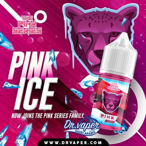 DrVapes Pink Ice SaltNic Panther Series 30ml photo | دكتور فيب بنك بانثر ايس سولت نك 30 مل نكهة سحبة الكترونية