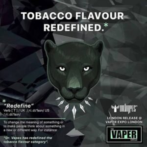 دكتور فيب بلاك بانثر 120 مل تصميم | dr vapes black panther 120ml pic