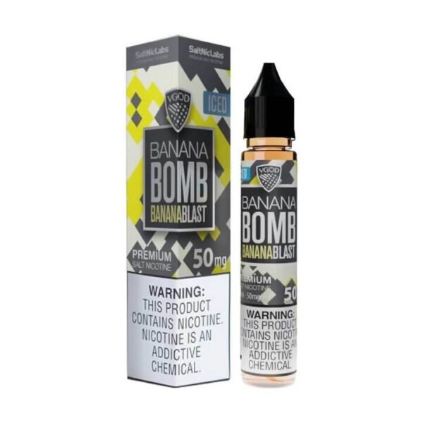 Vgod Banana Ice saltnic 30ml | فيقود موز ايس سولت نك 30 مل علبه
