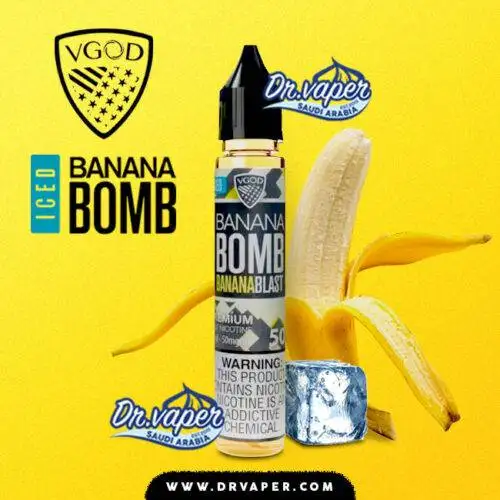 فيقود موز ايس سولت نك 30 مل | Vgod Banana Ice saltnic 30ml