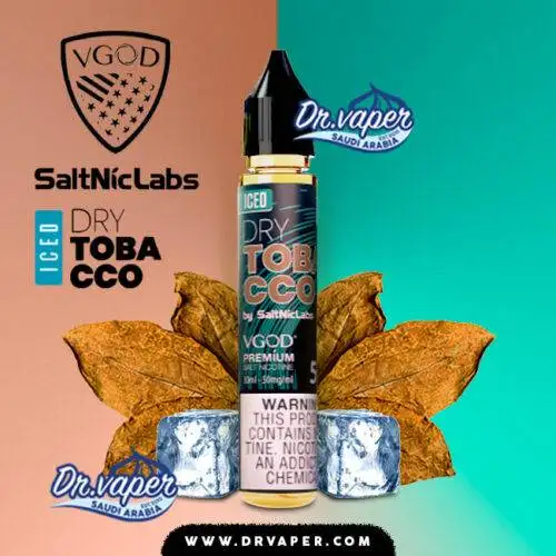 فيقود دراي توباكو ايس سولت نك 30 مل | Vgod Dry Tobacco Ice saltnic 30ml