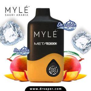 مايلي ميتا 9000 سحبة مانجو ايس | MYLE META 9000 DISPOSABLE FROZEN MANGO