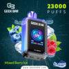 geek bar mixed berry ice 23000puffs saudi vape