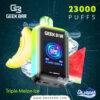 geek bar triple melon ice 23000puffs saudi vape