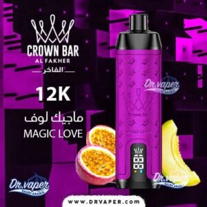 Al Fakher Magic Love Crown Bar 12000 Puffs Shisha