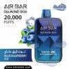 AIR BAR blue raspberry ice Diamond Box 20000puffs Disposable pod