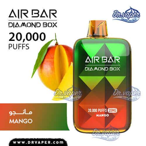 AIR BAR mango Diamond Box 20000puffs Disposable pod