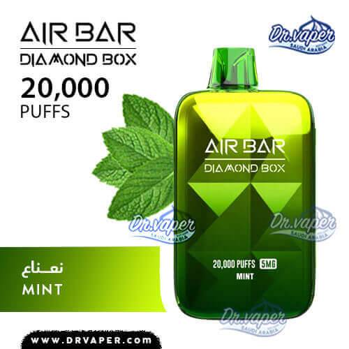 airbar-mint-20000puffs-diamond-disposable-pod AIR BAR mint Diamond Box 20000puffs Disposable pod