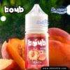 bomb peach saltnic 30ml