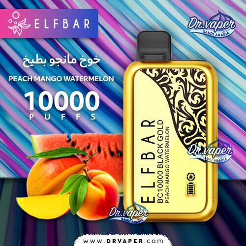 سحبة الف بار 10000 نكهة خوخ مانجو بطيخ دكتور فيب