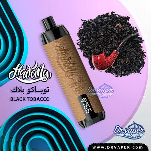 hawana 17000 ookah black tobacco saudi vape