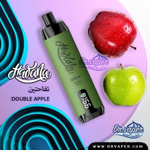 hawana 17000 ookah double apple saudi vape