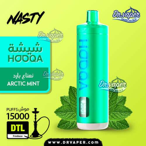 Nasty Hooqa Arctic Mint 15000 Puffs Disposable Vape KSA