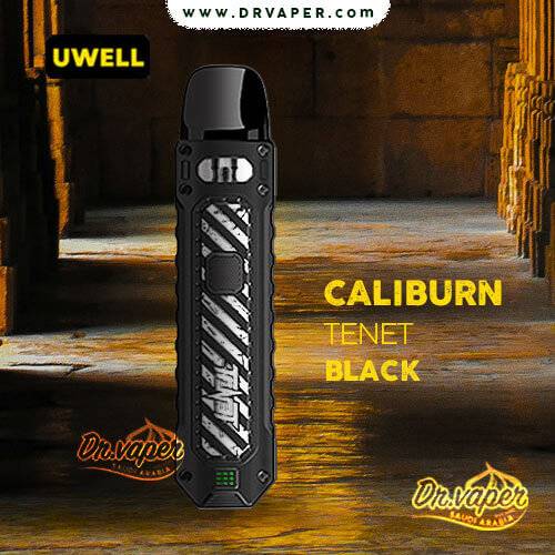 uwell-caliburn-tenet-black Uwell Caliburn Tenet black Pod System 16w vape