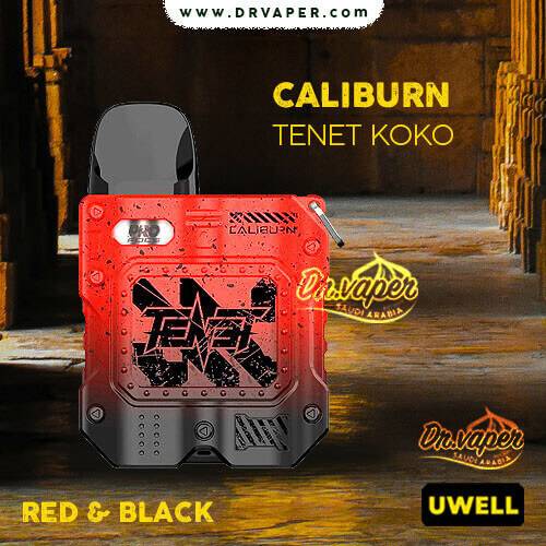 Uwell Caliburn TENET KOKO Pod System red and black