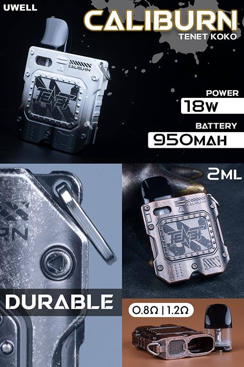 Uwell Caliburn Tenet Koko Pod System 18w