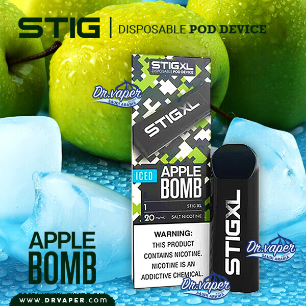 STIG XL ICED APPLE BOMB 700PUFFS