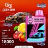 geek-bar-911-cherry-lemon-peach-18000-puffs سحبة جيك بار 911 كرز ليمون خوخ 18000