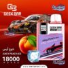 geek-bar-911-peach-ice-18000-puffs سحبة جيك بار 911 خوخ ايس 18000