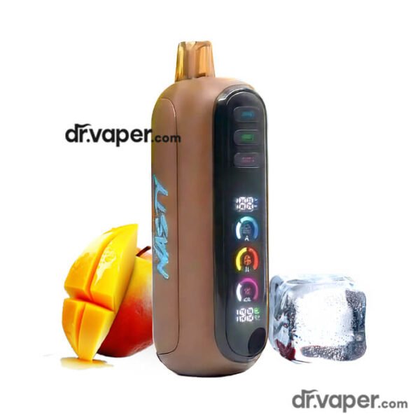 nasty-mod-x-55k-mango-ice-dr-vape-ksa صورة توضيحية لجهاز سحبة ناستي مود اكس 55000 موشة بنكهة مانجو بارد (Mango Ice) من متجر دكتور فيب السعودية.