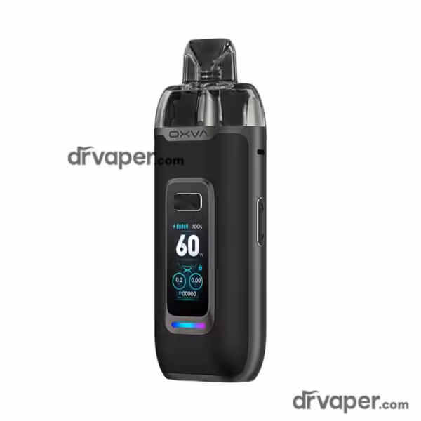 oxva-vprime-black-leather-dr-vape شيشة الكترونية اوكسفا في برايم لون أسود جلد Black Leather دكتور فيب