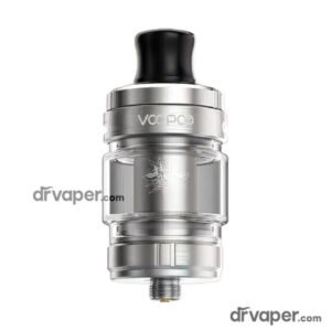 VOOPOO UFORCE-X Nano electronic shisha tank in Silver color with fast top filling.