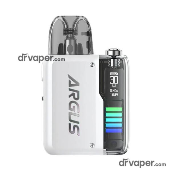 voopoo-argus-p2-pearl-white-price سعر ارجوس بي 2 في السعودية لون أبيض لؤلؤي - متجر دكتور فيب