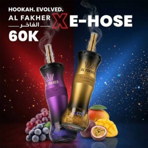 Al Fakher 60000 Puffs Crown Bar E-Hose X E-Hookah and Vape Device