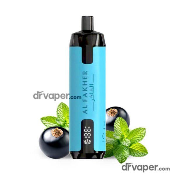 سحبة-الفاخر-6000-نكهة-كشمش-اسود-نعناع شيشة الكترونية الفاخر 6000 نكهة كشمش أسود نعناع