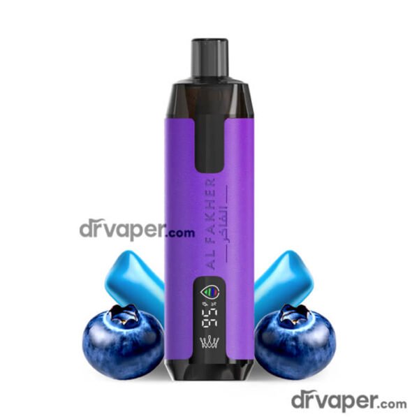 سحبة-الفاخر-6000-نكهة-علكة-توت سحبة شيشة الفاخر 6000 نكهة علكة توت