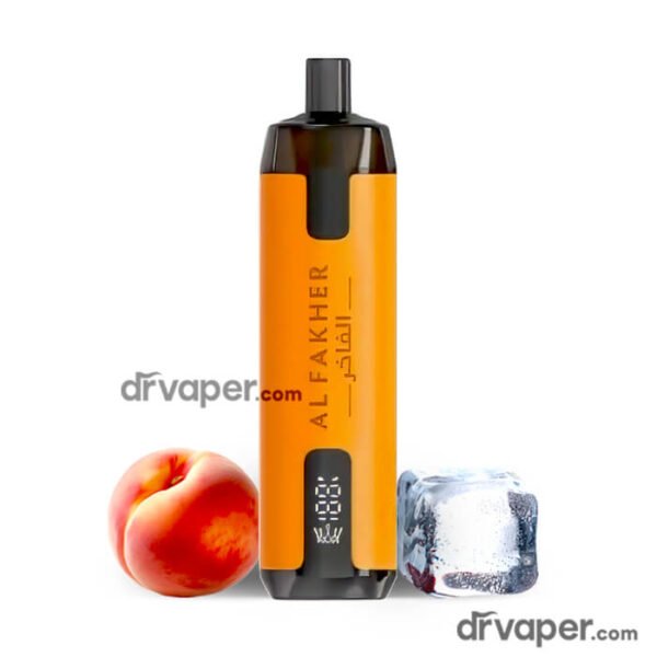 سحبة-الفاخر-6000-نكهة-خوخ-ايس سحبة الفاخر 6000 نكهة خوخ ايس بارد