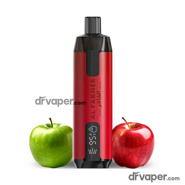 سحبة-الفاخر-6000-نكهة-تفاحتين-السعودية سحبة الفاخر 6000 كراون بار نكهة معسل تفاحتين