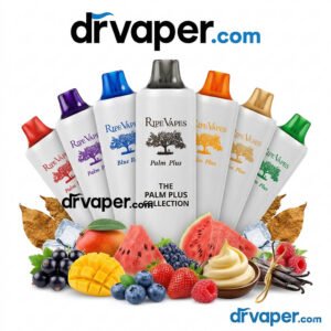 Authentic Ripe Vapes Palm Plus 4000 Puffs flavor collection at Dr Vape Saudi Arabia Store Ripe Vapes Palm Plus Collection