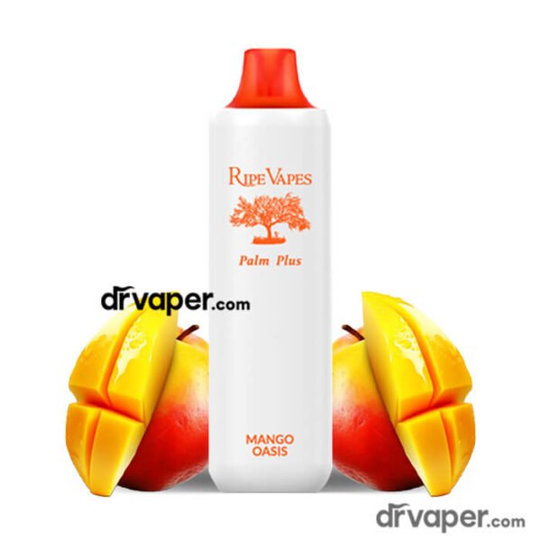 Ripe Vapes Palm Plus 4000 disposable tropical Mango Oasis flavor Saudi Arabia