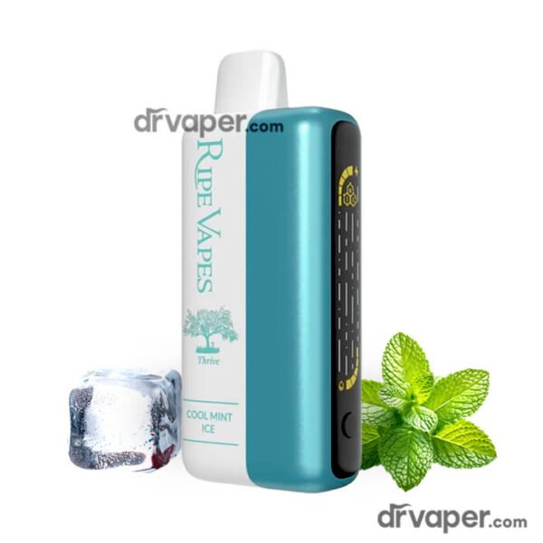 سحبة رايب فيب ثرايف 40 الف نكهة نعناع بارد Cool Mint Ice تدوم طويلا