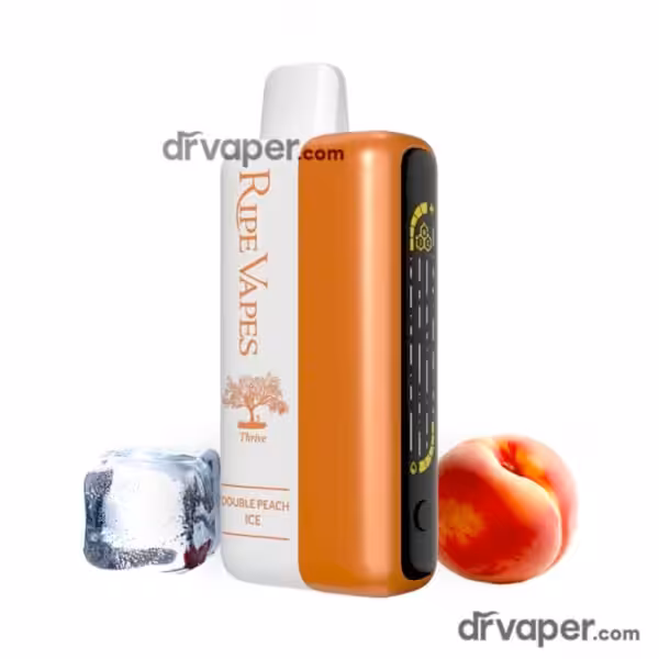 ripe-vapes-thrive-40k-double-peach-ice-saudi-arabia سحبة رايب فيب ثرايف 40 الف نكهة خوخ مزدوج بارد Double Peach Ice سحبات جاهزة