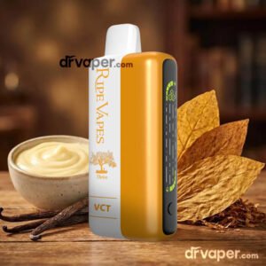 Ripe Vapes THRIVE 40k puffs disposable with a smart digital screen and dual coil